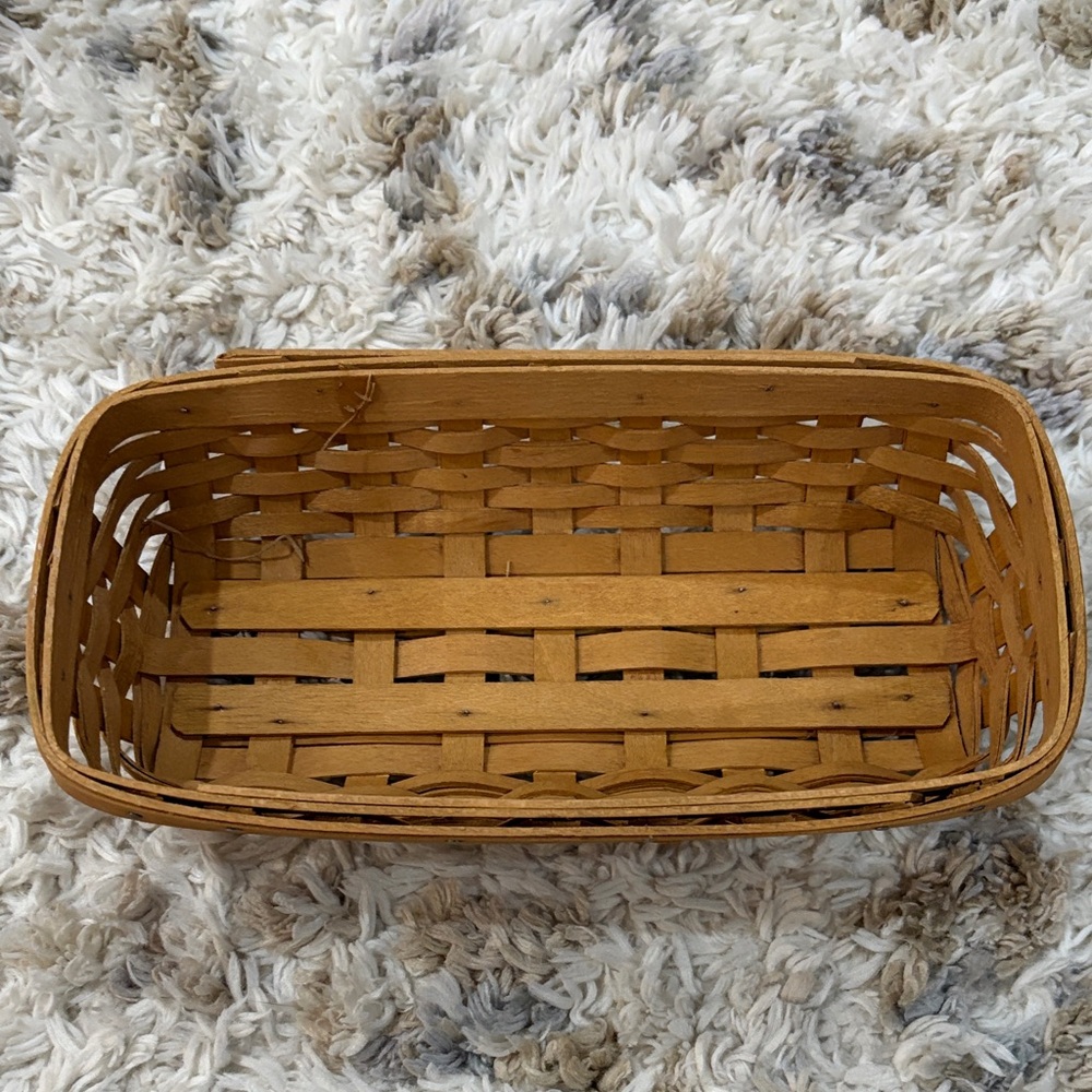 Longaberger Golden Brown Woven Basket